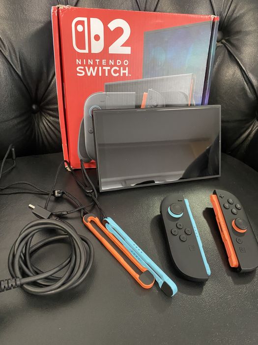 Nintendo Switch 2025, 2 console, 256 GB, Black, Desigilat, Cod produs: 7334