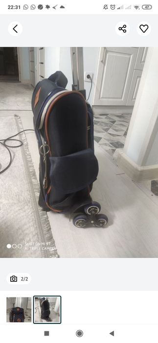 Продам рюкзак на колесиках