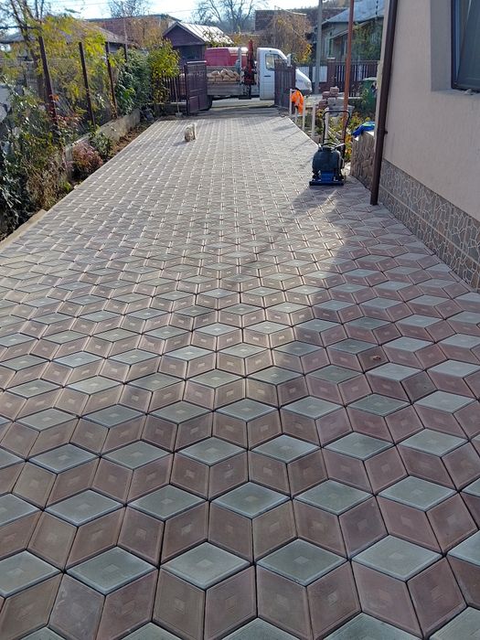 Pavele borduri și garduri de beton
