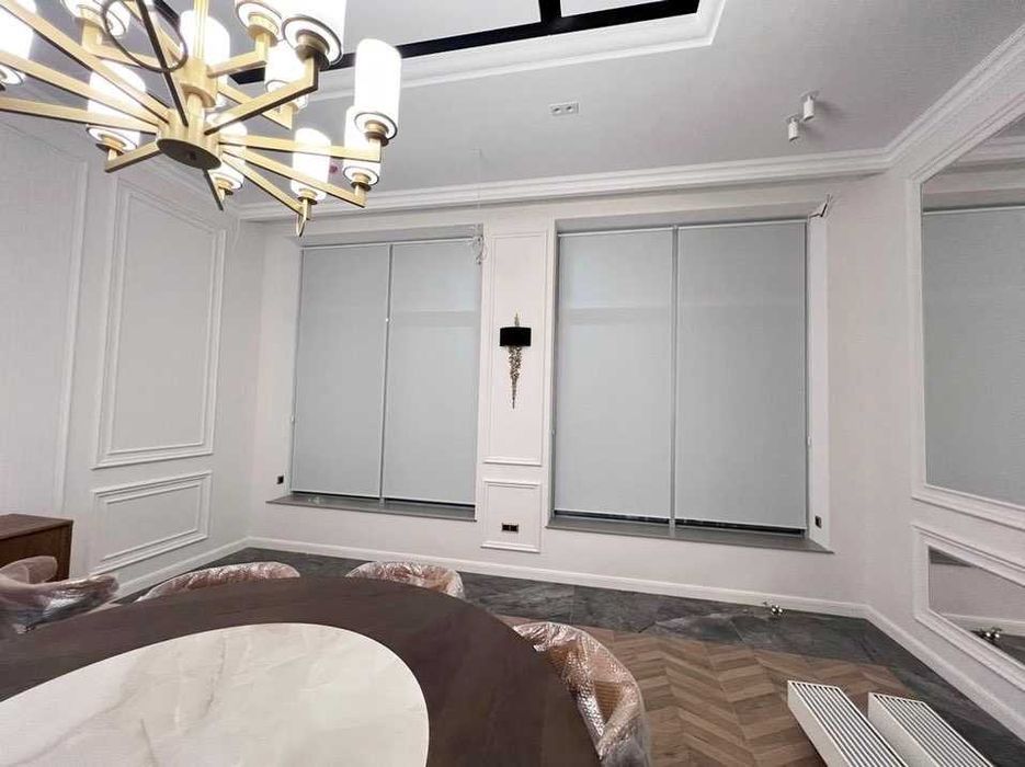 Жалюзи вертикальные/горизонт, Ролл-шторы, День-ночь, Блэкаут, Дуэт