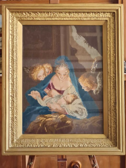 Продавам гоблен " Свята нощ"