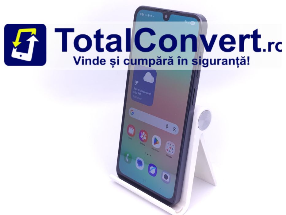 Samsung A26 5G 128GB Black 6GB Dual SIM, Garantie 24 luni | #D92144