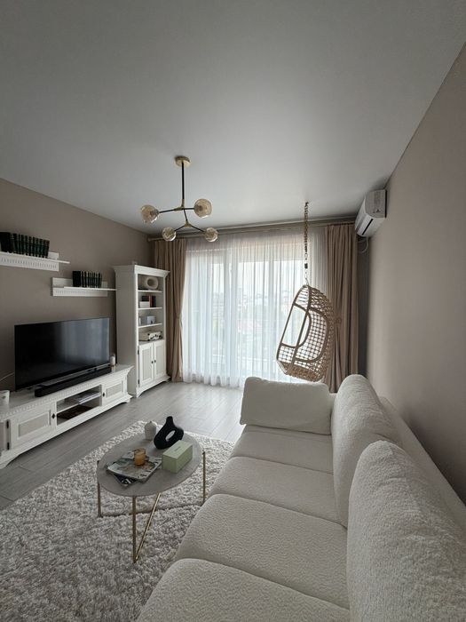 Apartament 2 camere, stil clasic, imobil nou, prima inchiriere – 2 min metrou Mihai Bravu