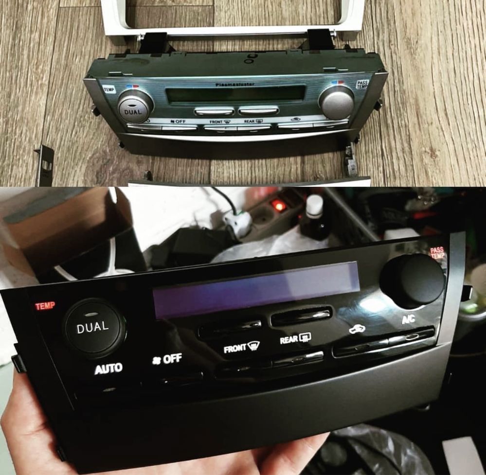 блок климат-контроля toyota camry v40