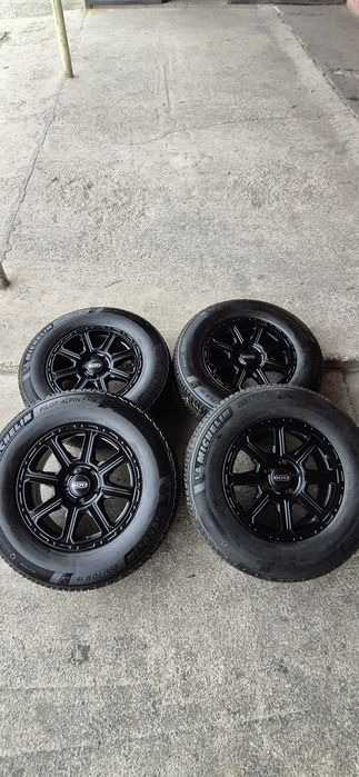 Set jante aliaj R18 Jeep,8 J×18H2,Et.30,echipate cu anvelope Michelin