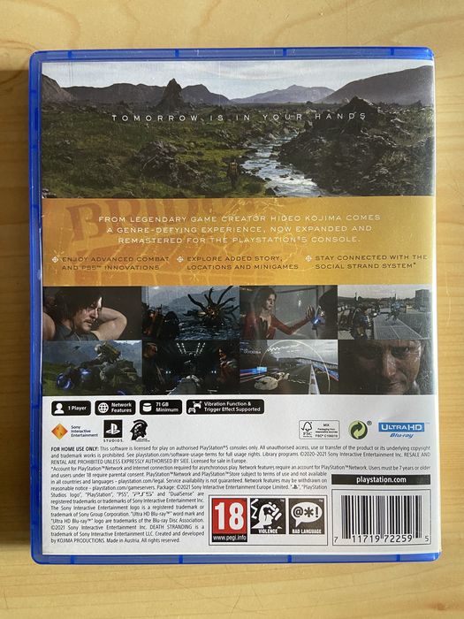 Игра За PS5 Death Stranding Director’s Cut