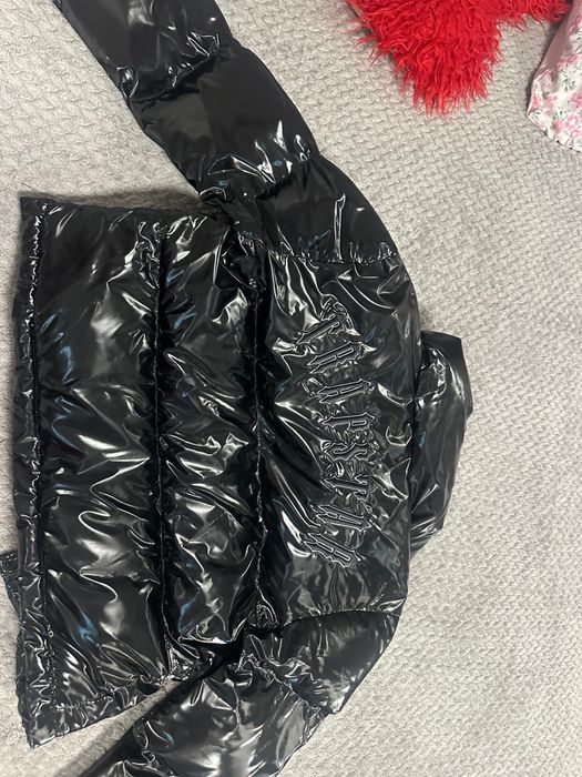 Geaca trapstar neagra lucioasa fete M