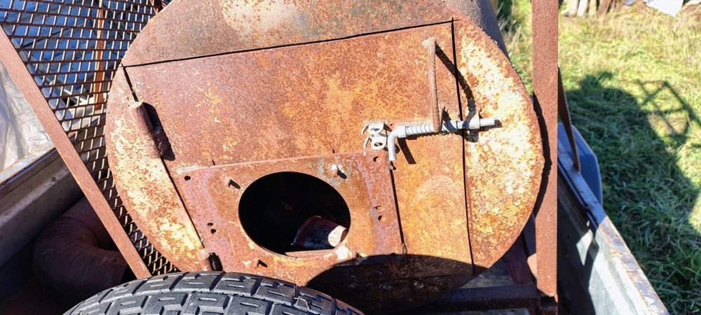 Centrala pe ulei uzat sau lemne