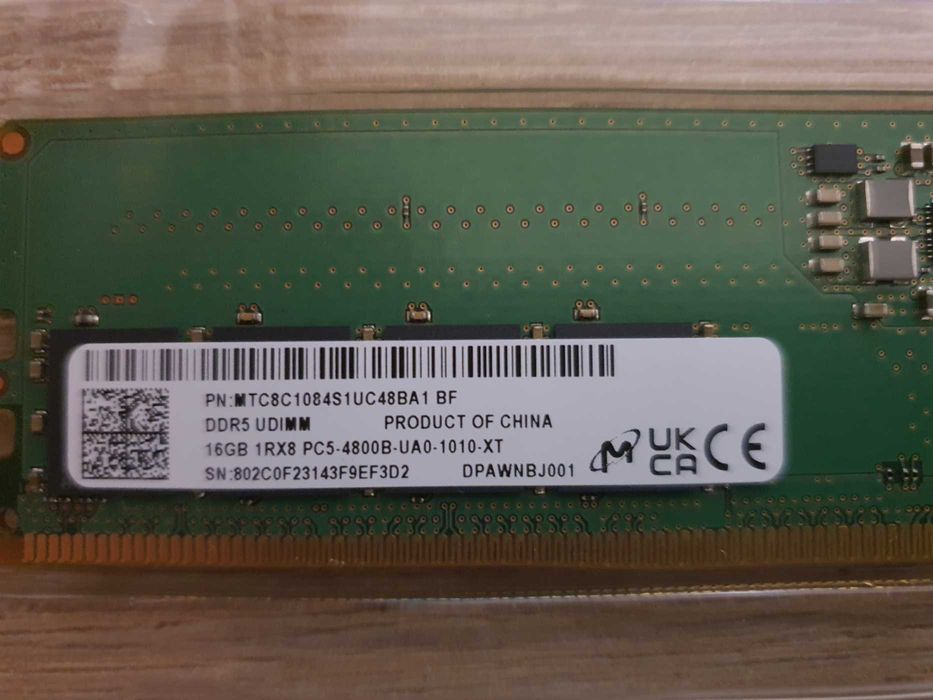 Memorii RAM PC (Desktop) DDR4 3200MHz 16GB(2x8GB) , DDR5 4800MHz 16GB