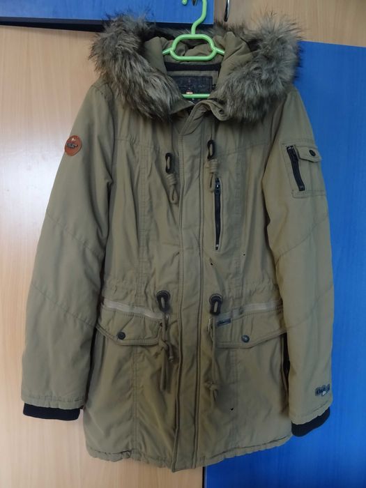 Geacă de iarnă căptusită, cu glugă, pentru femei, parka Khujo 40