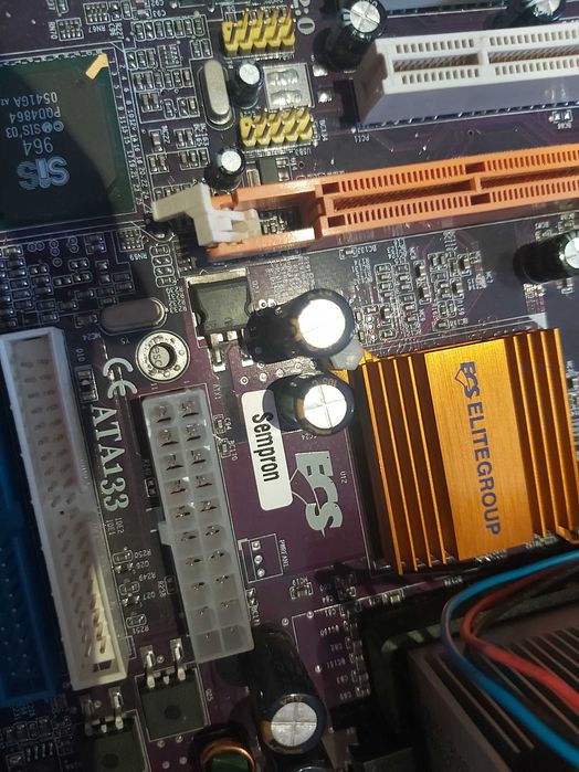Kit pc retro (placa baza, video, procesor, rami, hdd, sursa)