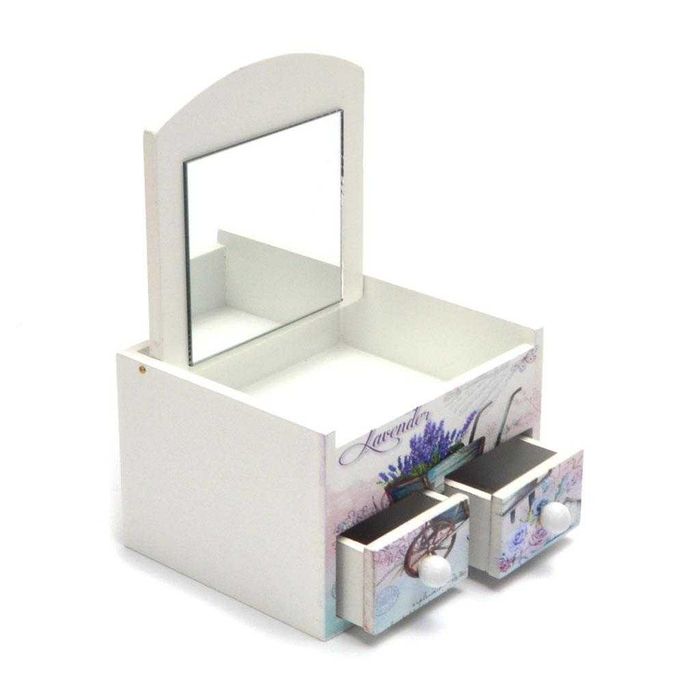 НОВА Подаръчна КУТИЙКА ЗА БИЖУТА. Дървена КУТИЯ за БИЖУТА. Органайзер.