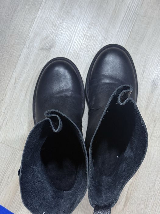 Натуральная кожа ботинки