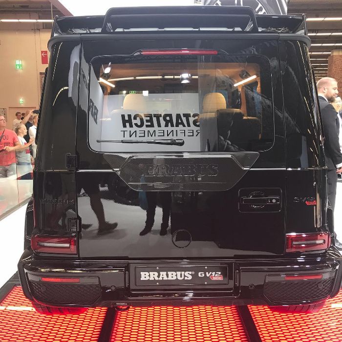 капак за задна врата карбон Brabus за Mercedes G-class W463A W464