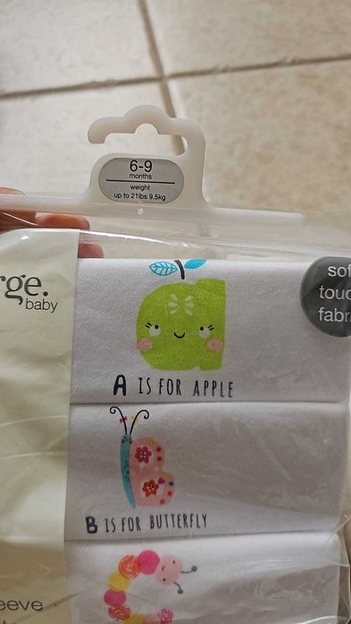 SET 7 BODY 6-9 LUNI, George Asda, UK