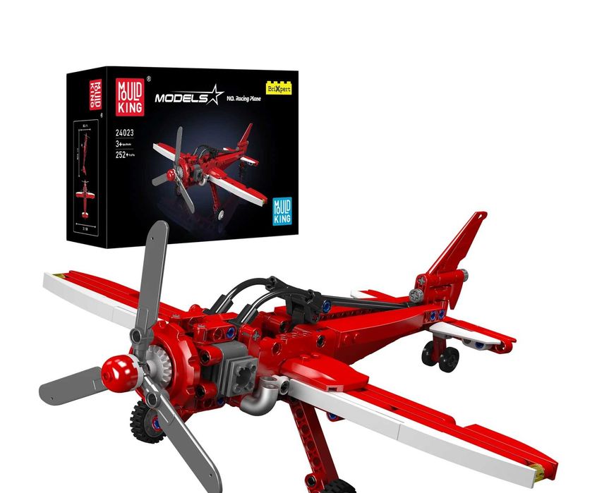 Set constructie, aeronave: avion, elicopter - jucarii tip lego, MK