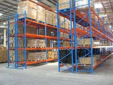 Pallet stellaj | Og'ir yuk uchun raf | Ombor tizimi | Mustahkam metal