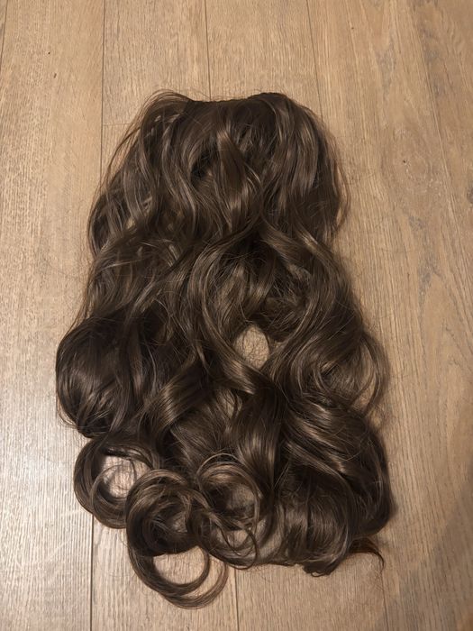 Опашка за коса с шнола изкуствен косъм