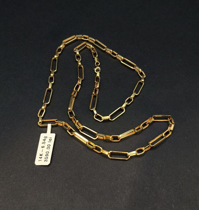 Bijuteria Royal lant din aur 14k 6.54 gr