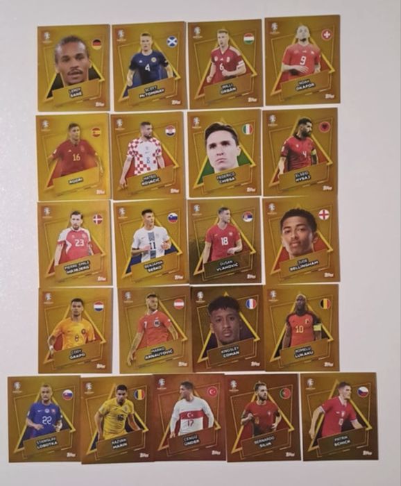 Stickere Topps Euro 2024 set complet