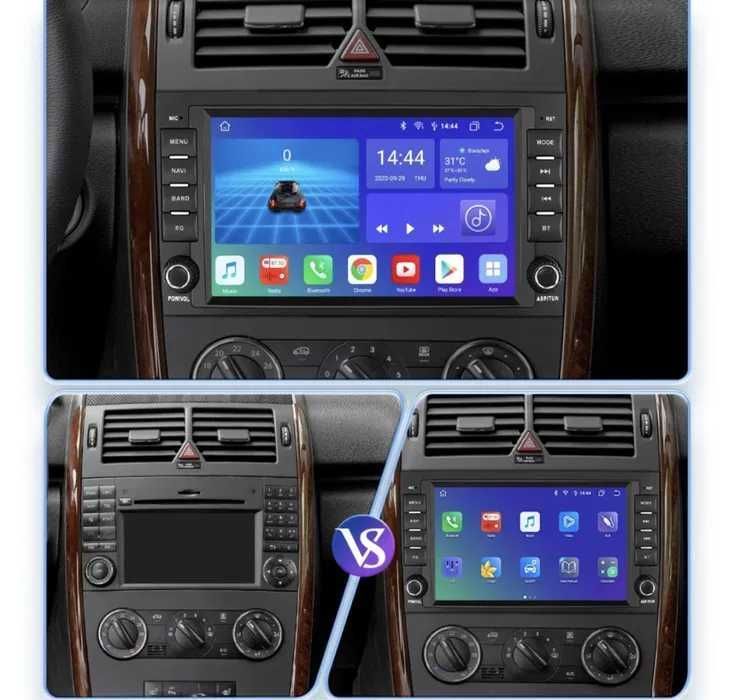 Navigatie Android Mercedes Sprinter w245 Crafter WIFI CARPLAY 1-8GB