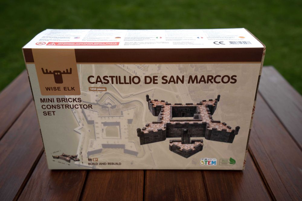 Set caramizi Wise Elk - Castelul San Marcos, 1450 piese, sigilat