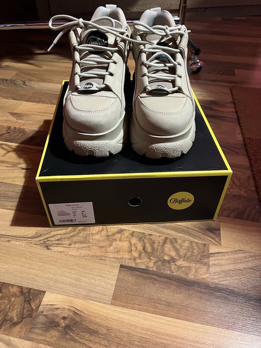 Sneakers Buffalo din piele naturala