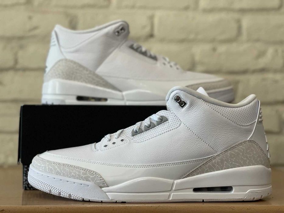 #WOW# Nike Air Jordan 3 Pure Money - PREMIUM - Verificare Colet