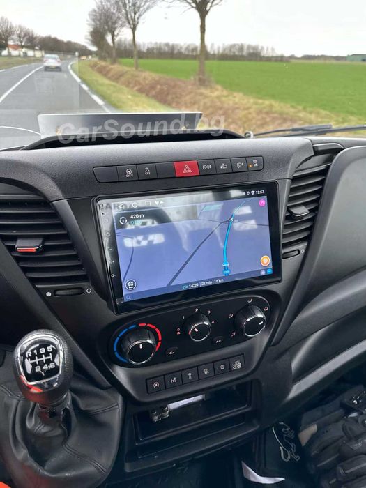 Iveco Daily - 9" Android 15 Мултимедия Ивеко Дейли Навигация Андроид