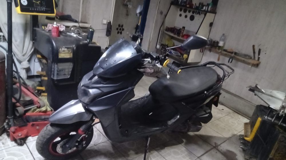 Мопед самурай в хорошем состоянии