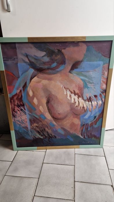 Различни стари картини пейзаж, къща