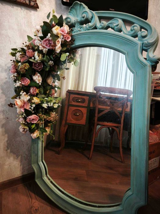 Голямо огледало в стил Винтидж