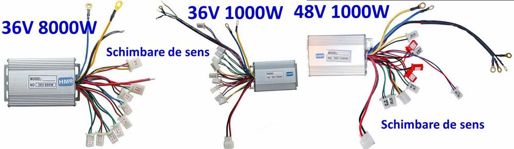 Controler bicicleta electrica /scuter 36v 48V 800W 1000W