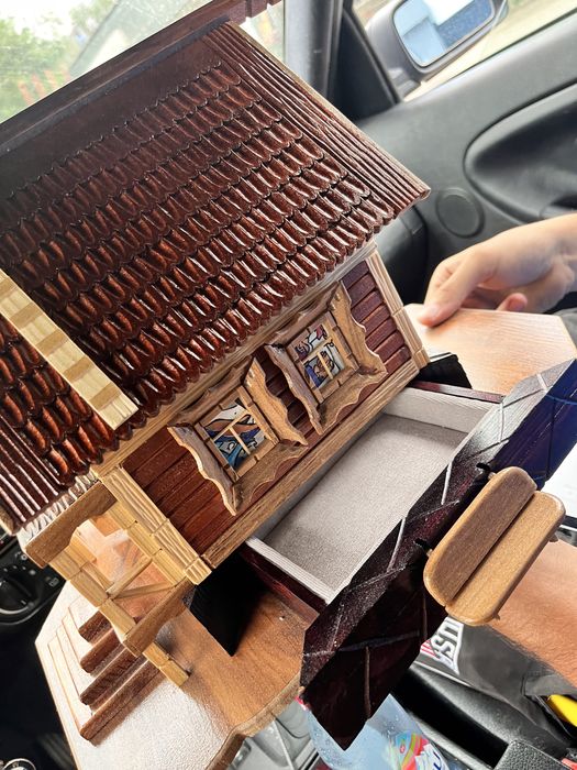 Шкатулка домик для укрошения