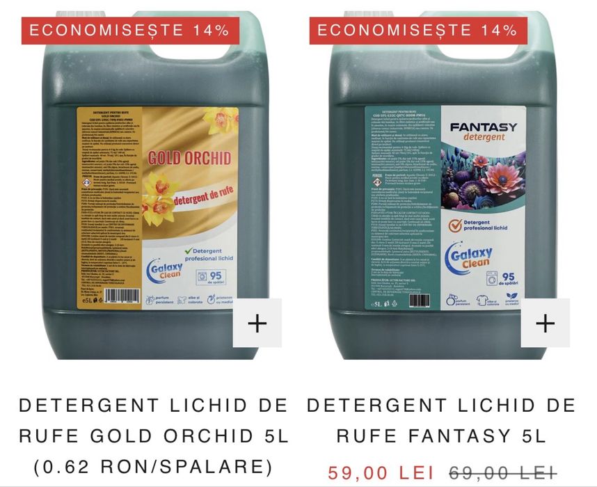 Detergent profesional rufe,balsam ,detergent pardoseli,detergent vase
