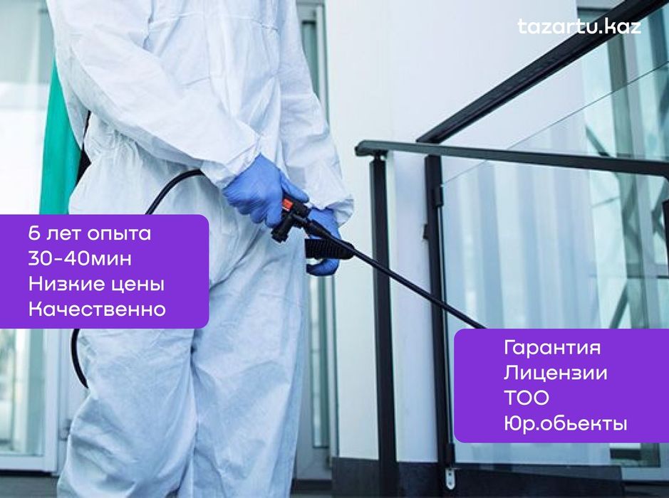 Дезинфекция. Дезинсекция