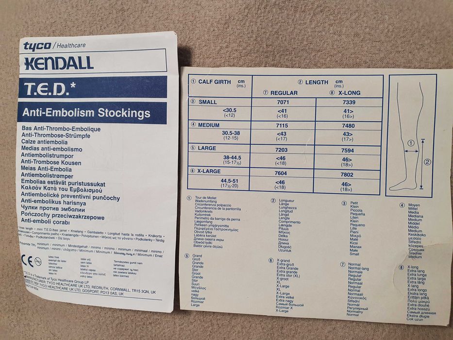 Ciorapi compresivi Tyco originali