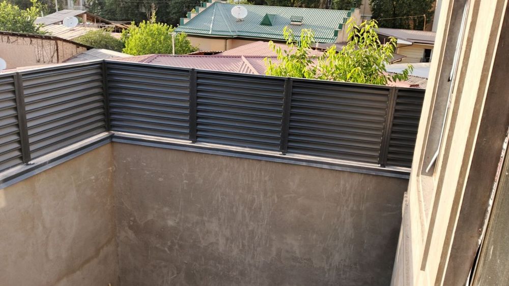 Металлические жалюзи заборы | Высокое качество