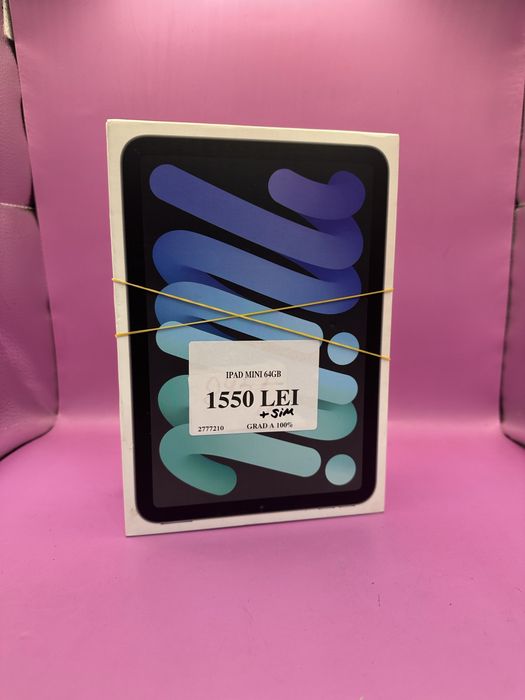 Ipad mini 6nd 64gb + sim 100% bat •Matei Amanet Crangasi •
