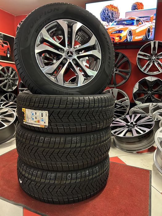 Джанти 17 Цола С Гуми зимни 235/65/17 5х112 Mercedes GLC W253 ML W166