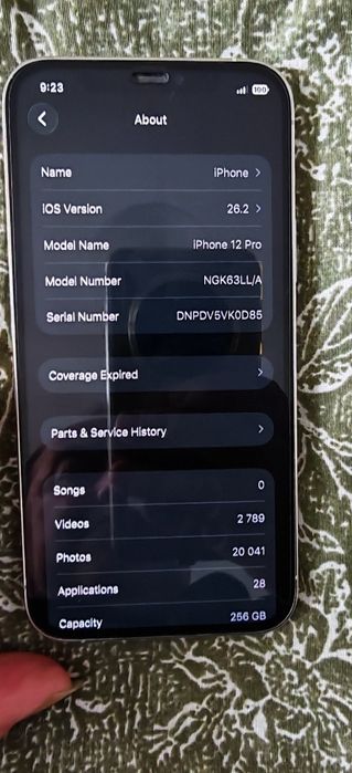 Айфон 12 про 256гб 100%