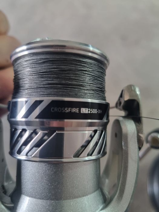 Mulineta spinning Daiwa Crossfire LT 2500-XH + fir textil 0.13