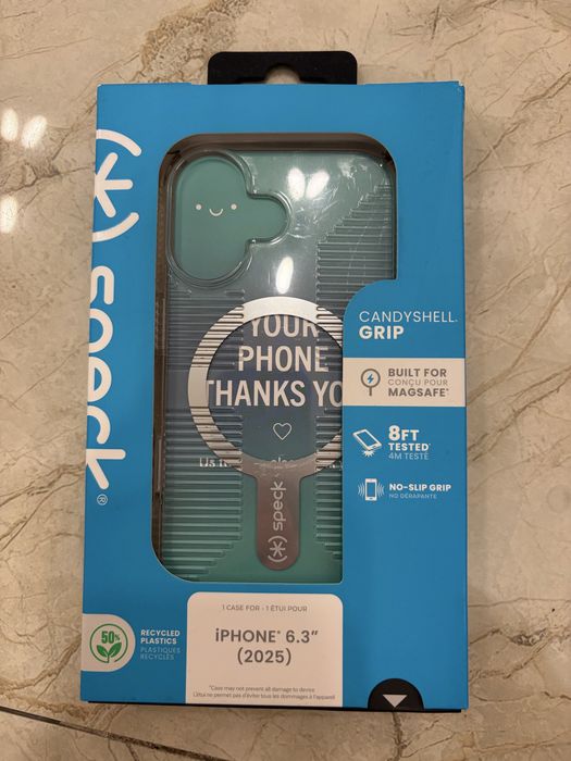 Прозрачен калъф (кейс) Speck за iPhone 17 (6.3”)
