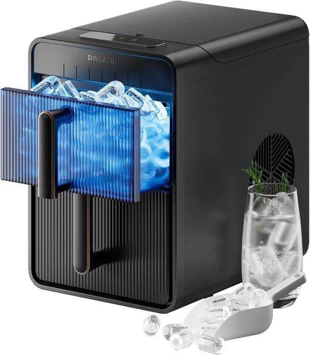 Нов Ледогенератор Машина за Лед Dreame Aura, 2 Вида Лед Самопочистване