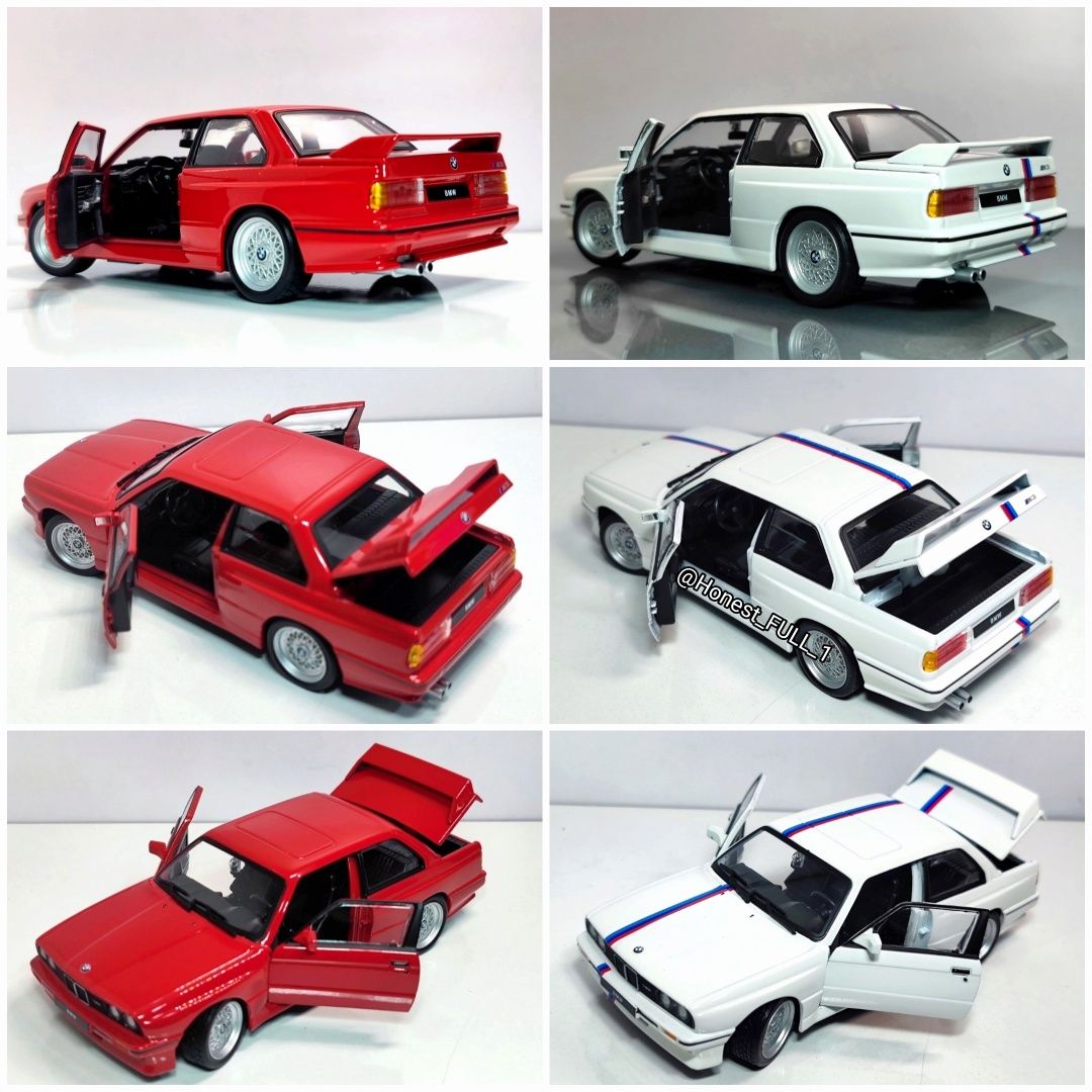 BMW M3 E30 Металлическая машинка масштабная модель - Доставка: 390 000 ...