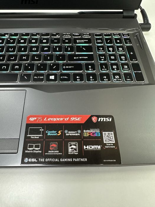 Laptop MSi GP75 Leopard 9SE