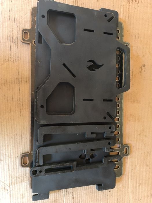 Grătar 6 mm demontabil vopsea 800 grade