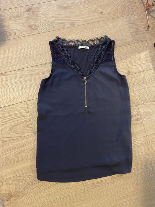 Top Orsay XS, de vara, gri