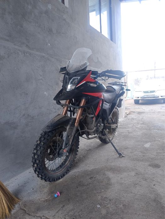 Мотоцыкл с пробегом