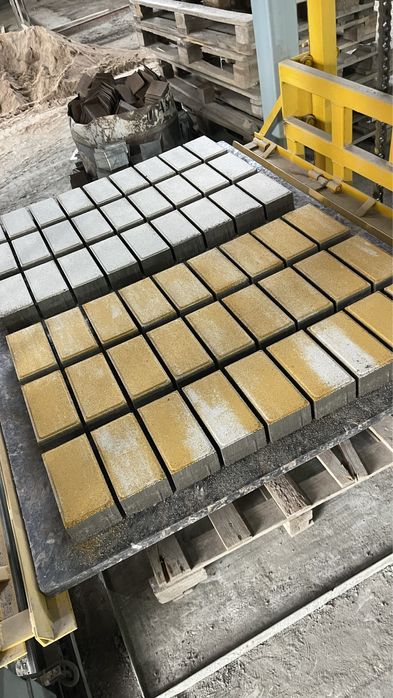 Брусчатка кирпичик вибропрессованая